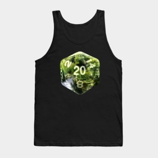 Nat20 Stream with Green Trees Tank Top